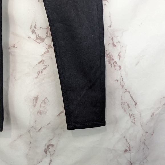 Everlane Skinny Jeans 27 X 29 Black The Mid Rise Crop Stretch Denim - Picture 5 of 10